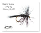 BLACK MIDGE DRY FLY