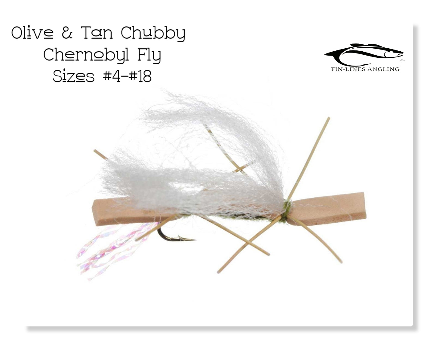 Chubby Chernobyl Ant Fly Sizes #4-#18
